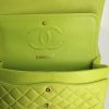 Chanel Timeless handbag in yellow Lime quilted leather - Detail D4 thumbnail