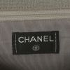 Chanel 2.55 handbag in navy blue, grey and beige tricolor tweed - Detail D4 thumbnail