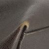 Chanel Grand Shopping shopping bag in brown quilted grained leather - Detail D4 thumbnail