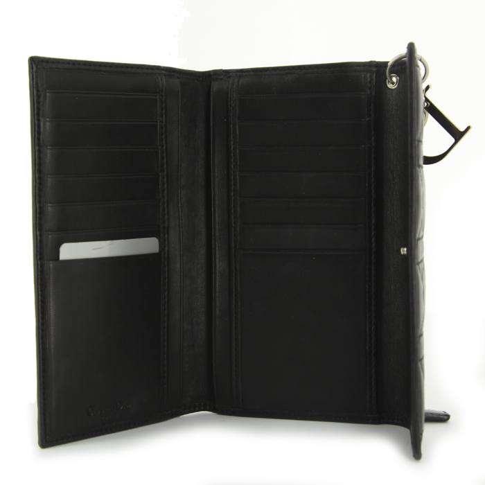 Borsa Dior Dior Soft modello piccolo in pelle nera cannage - Detail D5