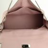 Hermes Kelly 28 cm handbag in varnished pink Swift leather - Detail D3 thumbnail
