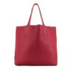 Shopping bag Hermes Double Sens modello grande in pelle togo bicolore rosa e rosa fucsia - 360 thumbnail