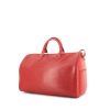 Borsa Louis Vuitton Speedy 35 in pelle Epi rossa - 00pp thumbnail