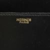 Bolso de mano Hermes Drag en cuero box negro - Detail D3 thumbnail