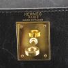 Borsa Hermes Kelly 28 cm in pelle box nera - Detail D3 thumbnail