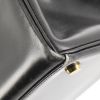 Hermes Kelly 28 cm handbag in black box leather - Detail D5 thumbnail