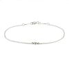 Tiffany & Co Diamonds By The Yard bracelet in silver and diamond - 00pp thumbnail