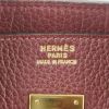 Sac à main Hermes Birkin 35 cm en cuir togo rouge Garance - Detail D3 thumbnail