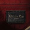 Sac à main Dior Lady Dior en cuir cannage noir - Detail D3 thumbnail