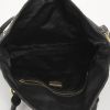 Miu Miu handbag in black quilted suede - Detail D3 thumbnail