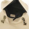 Lanvin Happy shoulder bag in beige leather - Detail D3 thumbnail