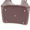 Hermes Lindy handbag in plum Swift leather - Detail D2 thumbnail