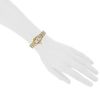 Cartier Baignoire watch in 14k yellow gold and stainless steel Circa  1990 - Detail D1 thumbnail