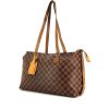 Shopping bag Louis Vuitton in tela e pelle naturale - 00pp thumbnail