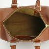 Bolso de mano Louis Vuitton Speedy 25 cm en cuero Epi marrón y cuero - Detail D2 thumbnail