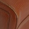 Borsa Louis Vuitton Speedy 25 cm in pelle Epi marrone e pelle - Detail D5 thumbnail