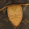 Sac de voyage Louis Vuitton Keepall 50 cm en toile monogram et cuir naturel - Detail D3 thumbnail