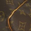 Sac de voyage Louis Vuitton Keepall 50 cm en toile monogram et cuir naturel - Detail D4 thumbnail