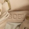 Bolso Jerome Dreyfuss Bobi bandolera en cuero color rosa claro - Detail D3 thumbnail