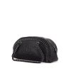 Chanel handbag in black grained leather - 00pp thumbnail