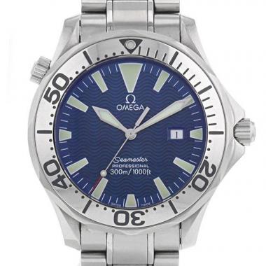 Montre Omega Seamaster 300 M en acier Vers  2000