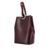 Cartier handbag in burgundy leather - 00pp thumbnail