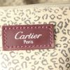 Bolso de mano Cartier en cuero color burdeos - Detail D3 thumbnail