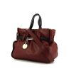 Sonia Rykiel handbag in burgundy and black leather - 00pp thumbnail