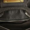 Bolso de mano Chloé Paddington en cuero granulado marrón chocolate - Detail D3 thumbnail
