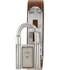 Hermes Kelly-Cadenas watch in silver - 00pp thumbnail