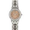 Orologio Hermes Clipper - Wristlet Watch in acciaio Ref :  CL4.210 Circa  2000 - 00pp thumbnail