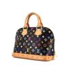 Louis Vuitton Alma handbag in black multicolor monogram canvas and natural leather - 00pp thumbnail