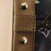 Louis Vuitton Alma handbag in black multicolor monogram canvas and natural leather - Detail D3 thumbnail