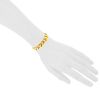 Half-flexible braided Cartier bracelet in yellow gold - Detail D1 thumbnail