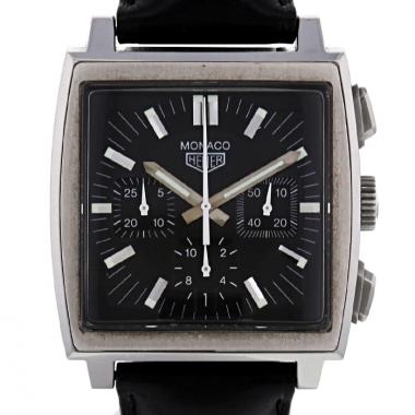 TAG Heuer Classic Monaco Automatic Chronograph watch in stainless steel Circa  2000