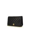 Borsa Chanel Mademoiselle in pelle trapuntata nera - 00pp thumbnail