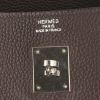 Bolso de mano Hermes Birkin 40 cm en cuero togo marrón oscuro - Detail D3 thumbnail
