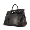 Hermes Birkin 40 cm handbag in black Barenia leather - 00pp thumbnail