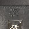 Borsa Hermes Birkin 40 cm in pelle Barenia nera - Detail D4 thumbnail