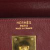 Bolso de mano Hermes Kelly 32 cm en cuero box rojo - Detail D3 thumbnail