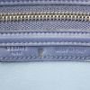 Borsa Celine Luggage in pelle tricolore blu Cobalt blu marino e grigia - Detail D3 thumbnail