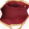 Borsa Louis Vuitton Roxbury in pelle verniciata monogram rossa e pelle naturale - Detail D3 thumbnail