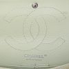 Bolso de mano Chanel 2.55 en cuero acolchado verde agua y cuero usado - Detail D5 thumbnail
