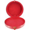 Louis Vuitton hat box in red epi leather - Detail D2 thumbnail