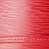 Sombrerera Louis Vuitton en cuero Epi rojo - Detail D5 thumbnail