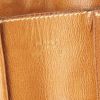 Billetera Hermes en cuero box marrón - Detail D3 thumbnail