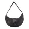 Dior handbag in black leather - 360 thumbnail