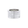 Cartier Lanière large model ring in white gold and diamonds - 00pp thumbnail