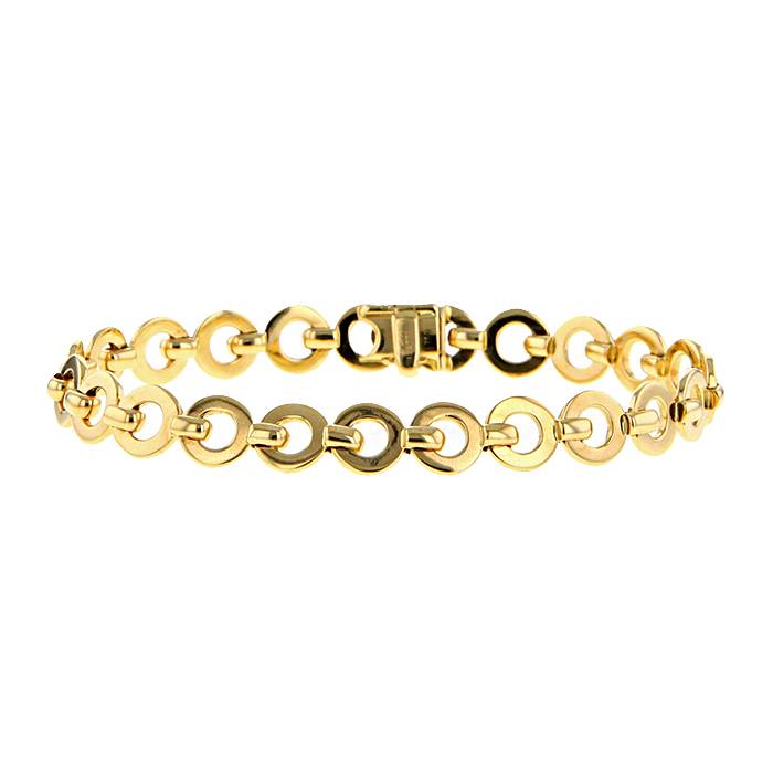 Coeur De Lion Black  Gold Plated Chanel Bracelet  Bracelets from  Bradburys The Jewellers UK