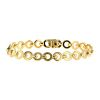 Bracciale semi-flessibile Chanel in oro giallo - 00pp thumbnail